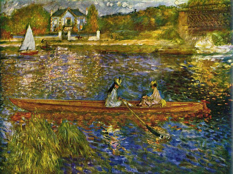 Pierre-Auguste Renoir The Skiff France oil painting art